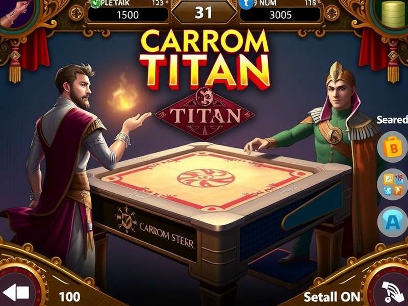 Carrom Titan National Tournament Finals Carrom Titan Tournament Scene